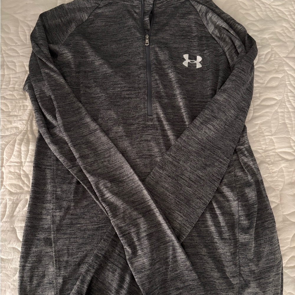 Under Armour Dark Gray Quarter-Zip Pullover